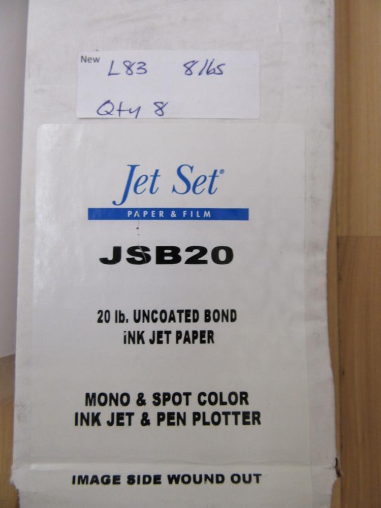 Intelicoat Technologies 46784 Uncoated Bond Inkjet Paper JSB20 (Pack of 3)