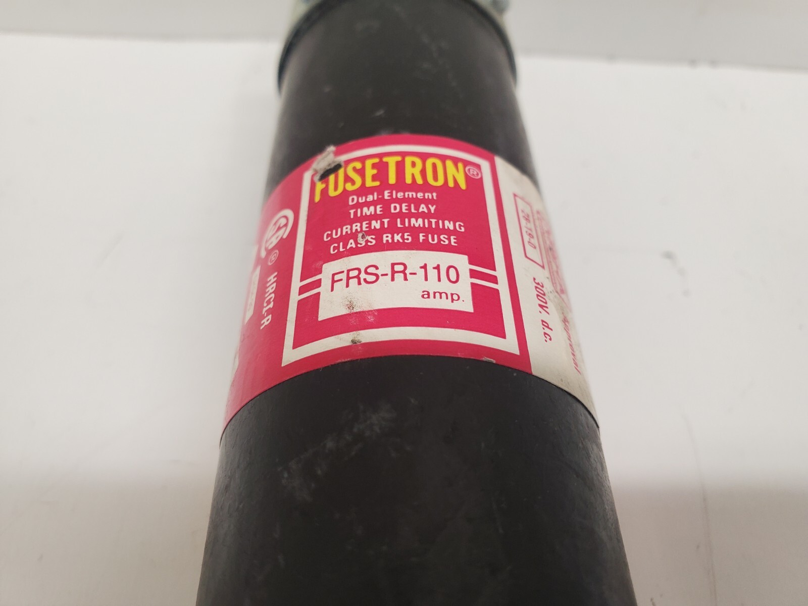 GUARANTEED! BUSSMANN FUSETRON 110A RK5 FUSE FRS-R-110