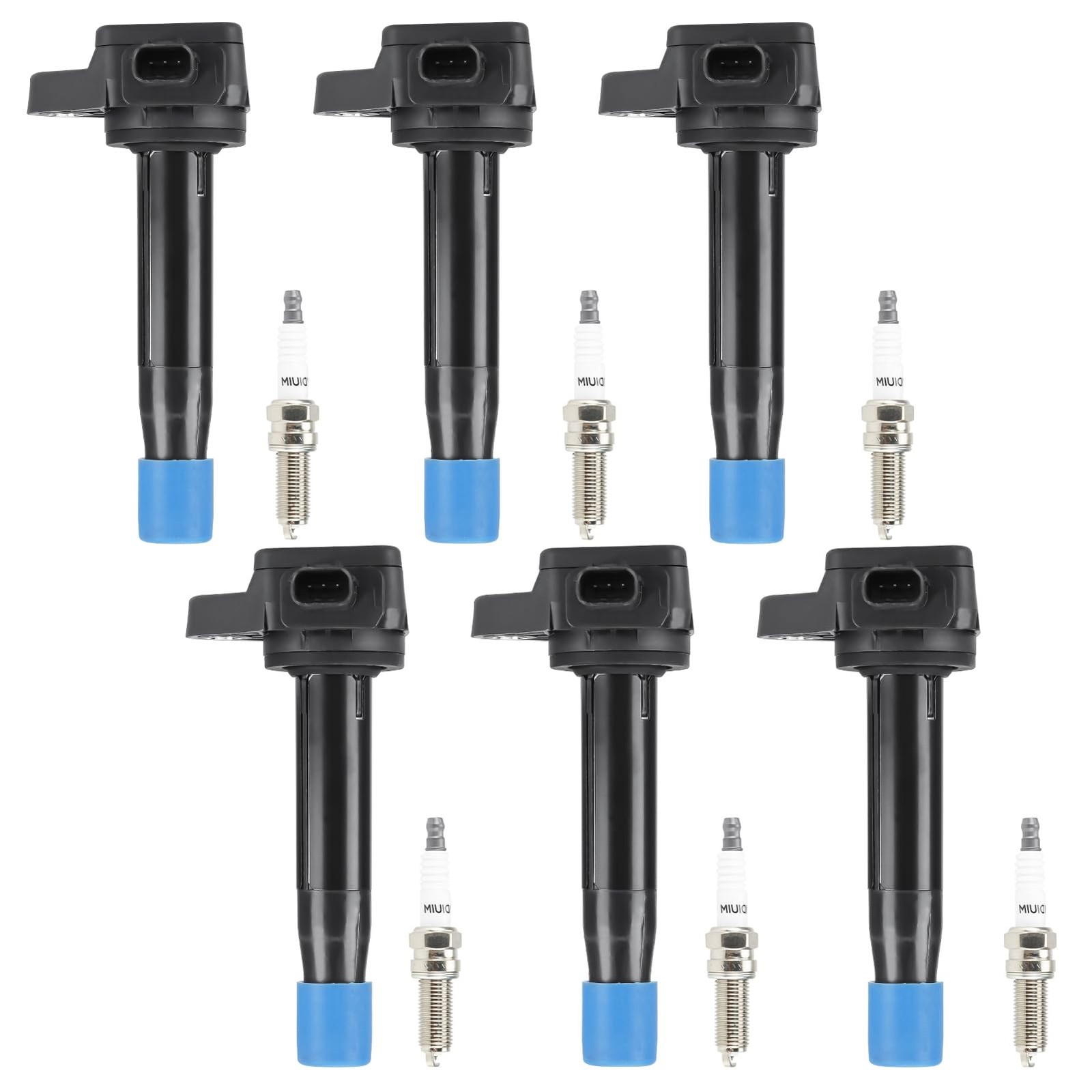 Ignition Coil Pack + Iridium Spark Plugs for Honda Accord 3.5L V6 2008-2012, …