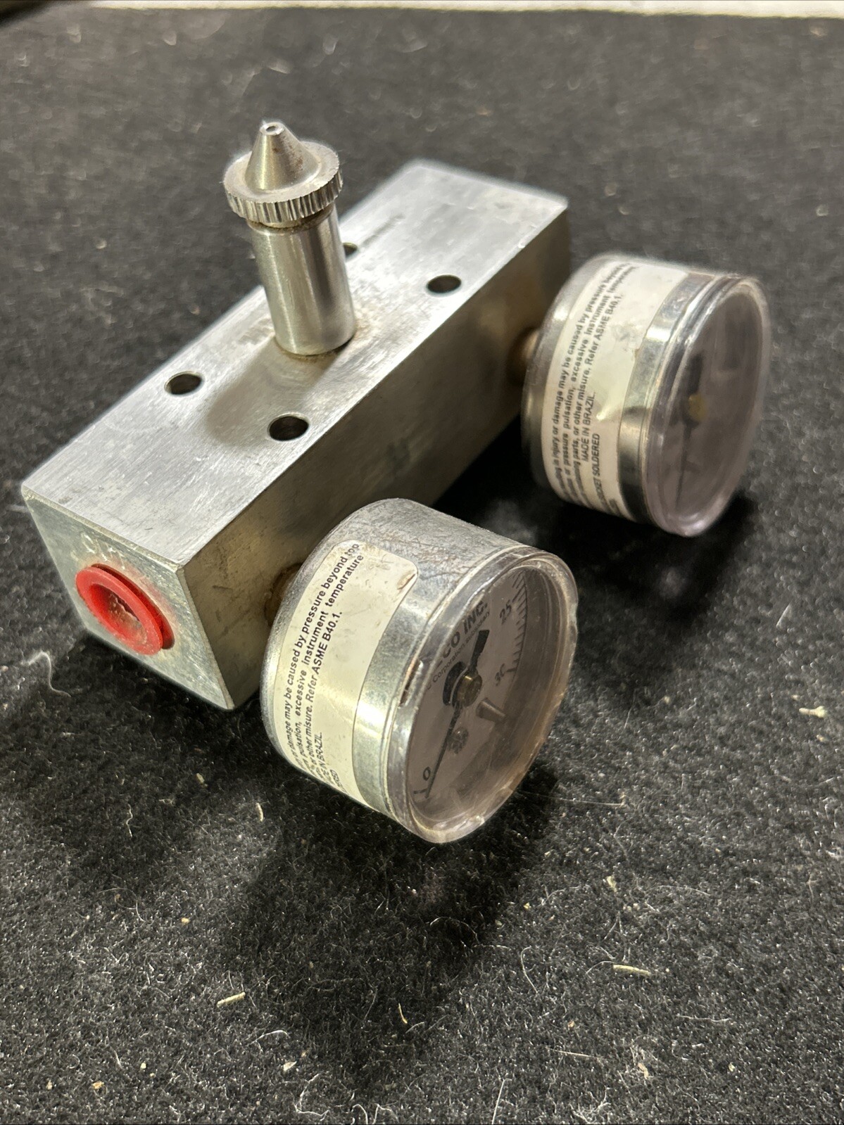 FMC TECHNOLOGIES D STYLE CT FLEXTUBE p561255 CHeck valve W gauges