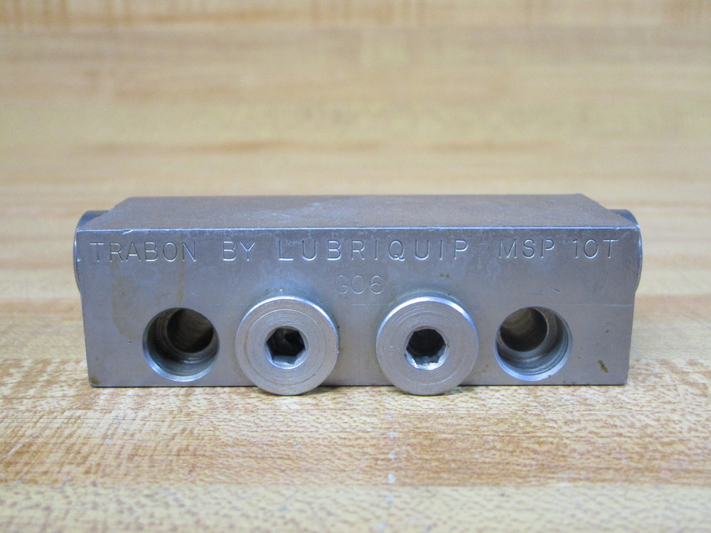Lubriquip MSP 10T Graco Trabon Valve 562721 (Pack of 3)