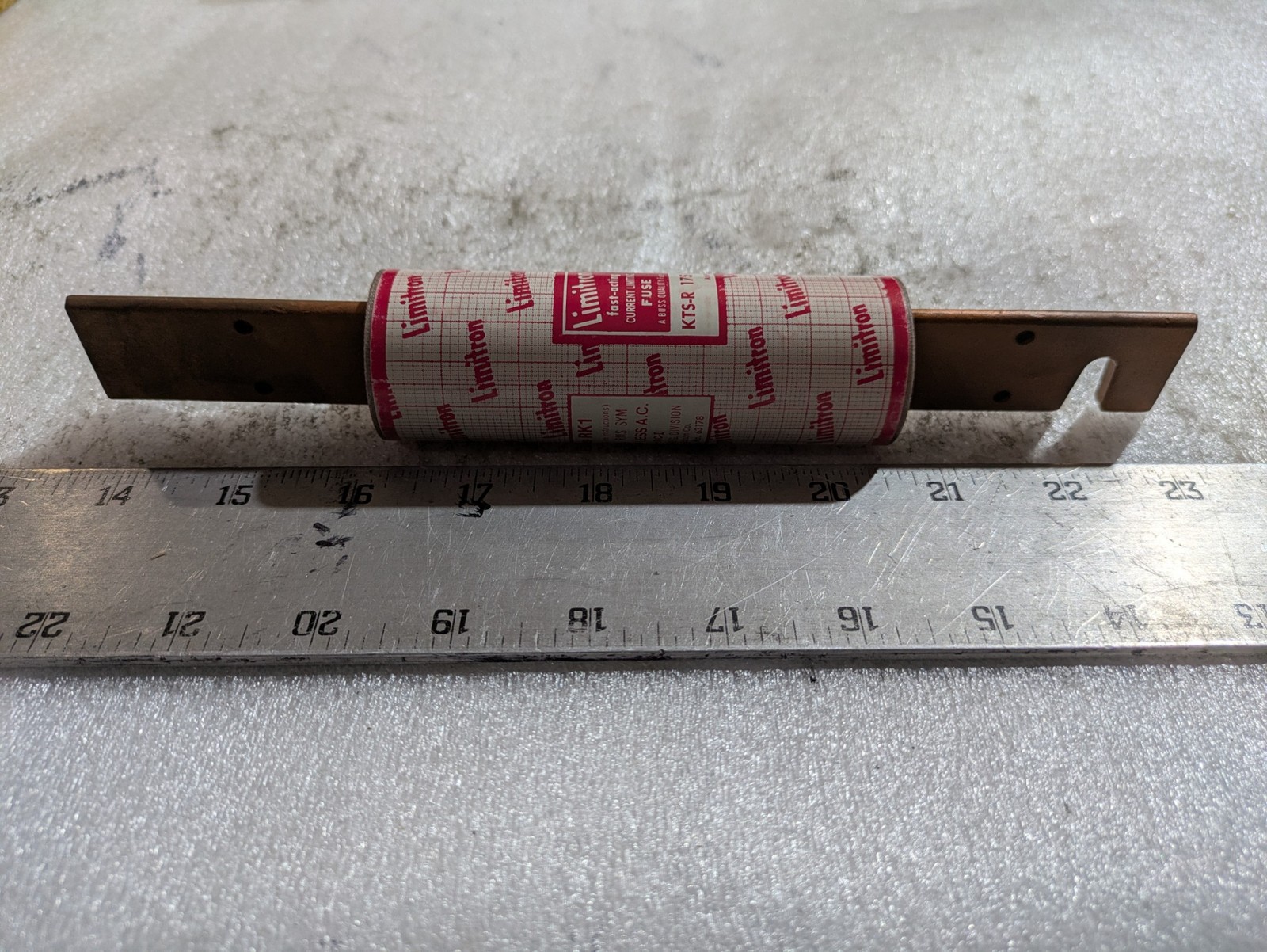 Bussmann KTS‑R‑175 Fast Acting Fuse 175A 600V Class RK1 Limitron Fast Acting