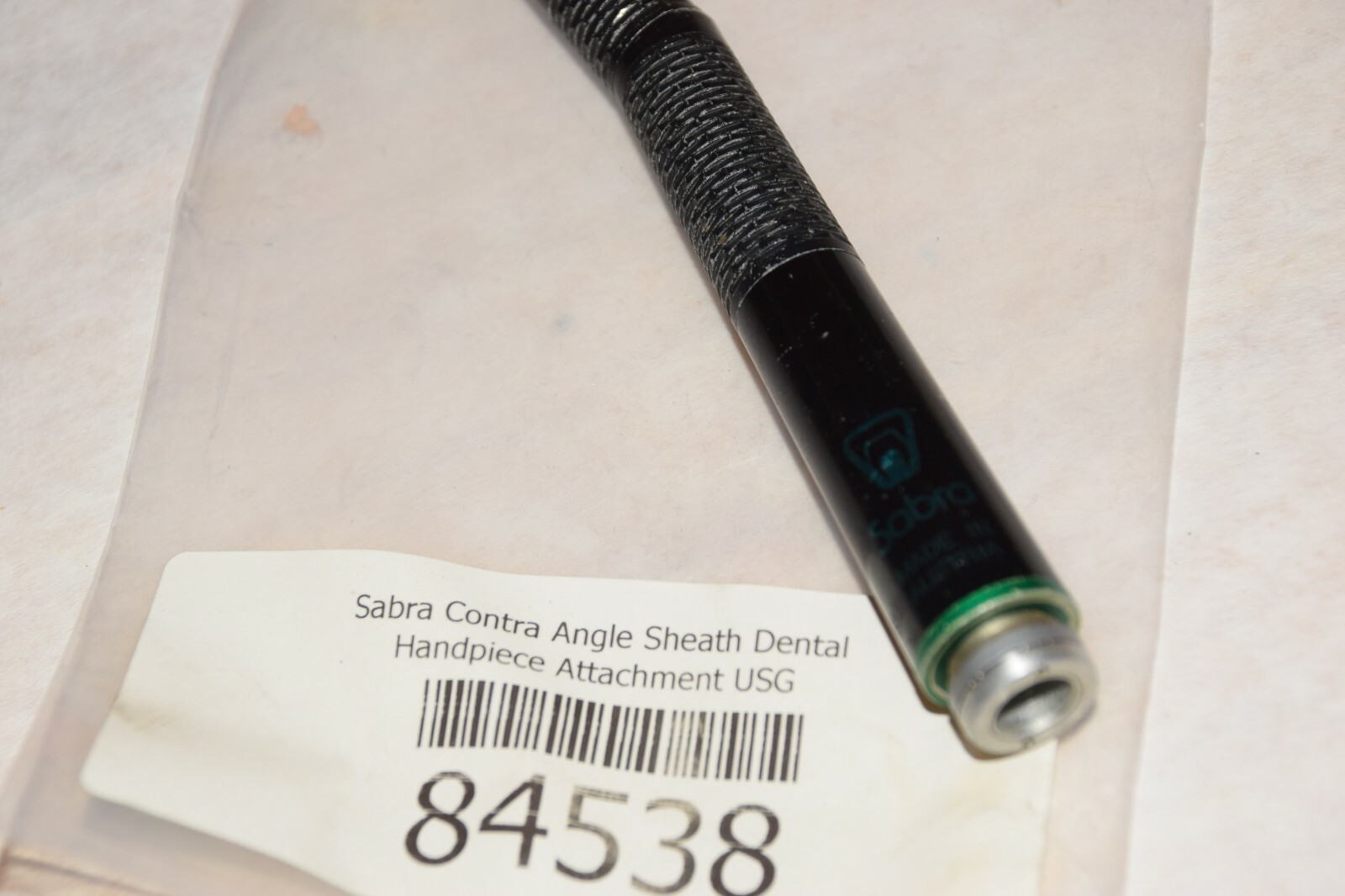 SABRA 007673 84539 CONTRA ANGLE SHEATH DENTAL HANDPIECE ATTACHMENT
