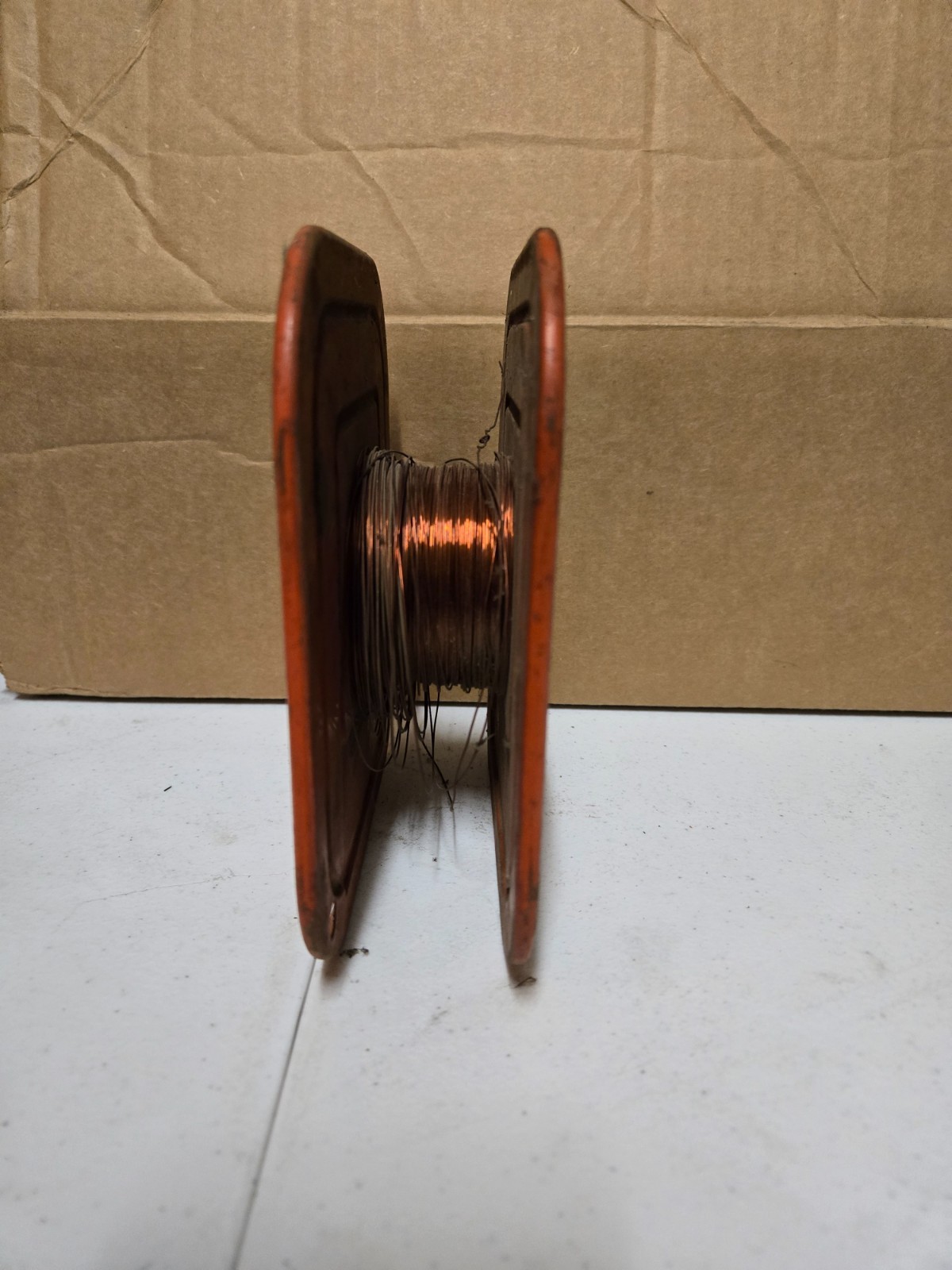 Vintage Belden Chicago Wires Cords Metal Spool Sign Automobilia Garage Display