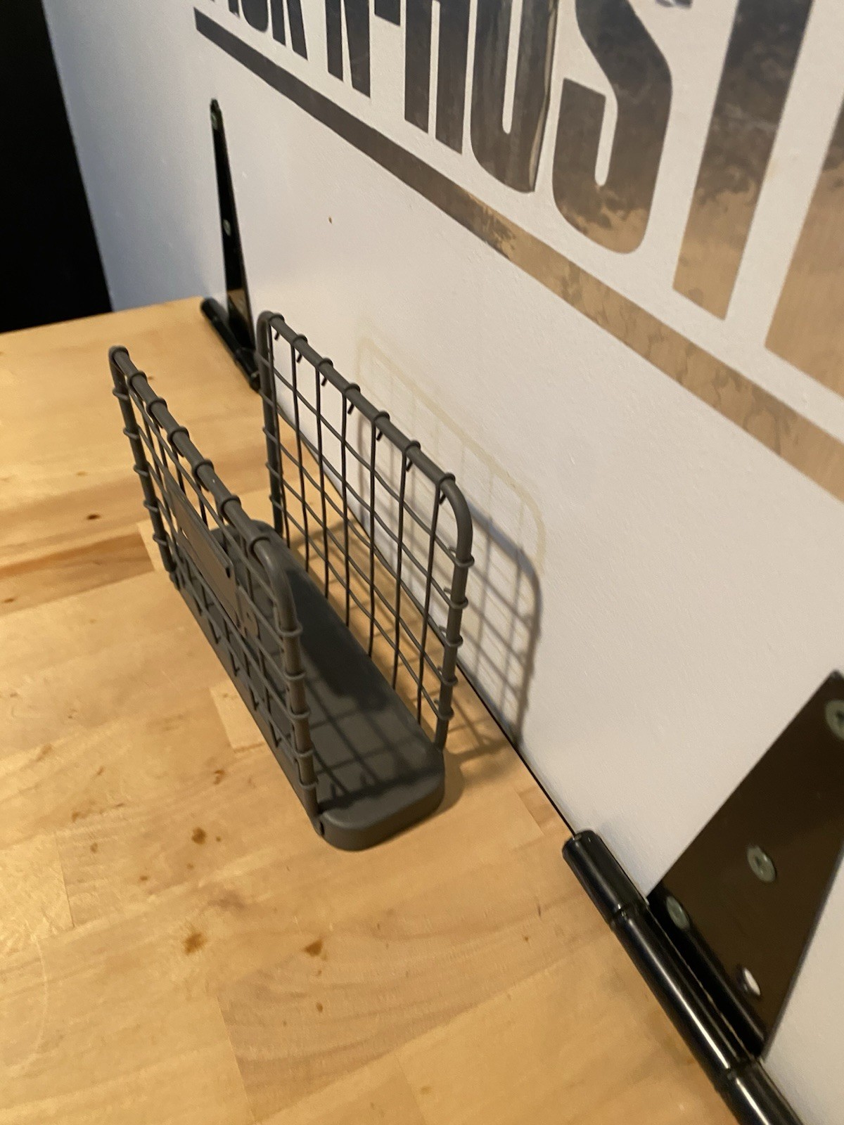 Spectrum Diversified Letter/ Napkin Holder Modern Farmhouse Industrial Metal