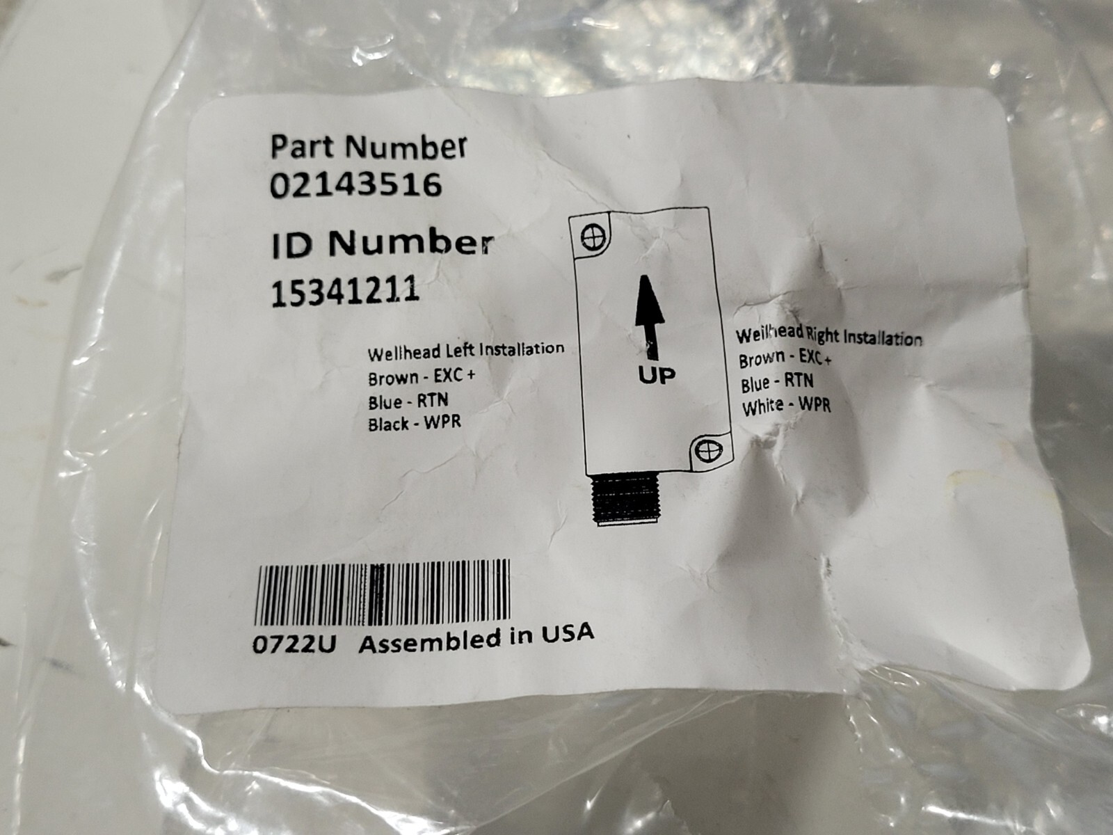 Turck Wellhead B1N90V-Q20L60-2LU3-H1151/S1327