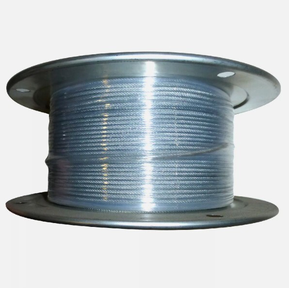 5/32″ x 1,000′ ft Stainless Steel Aircraft Cable 7×19 type 304 Bulk Reel Railing