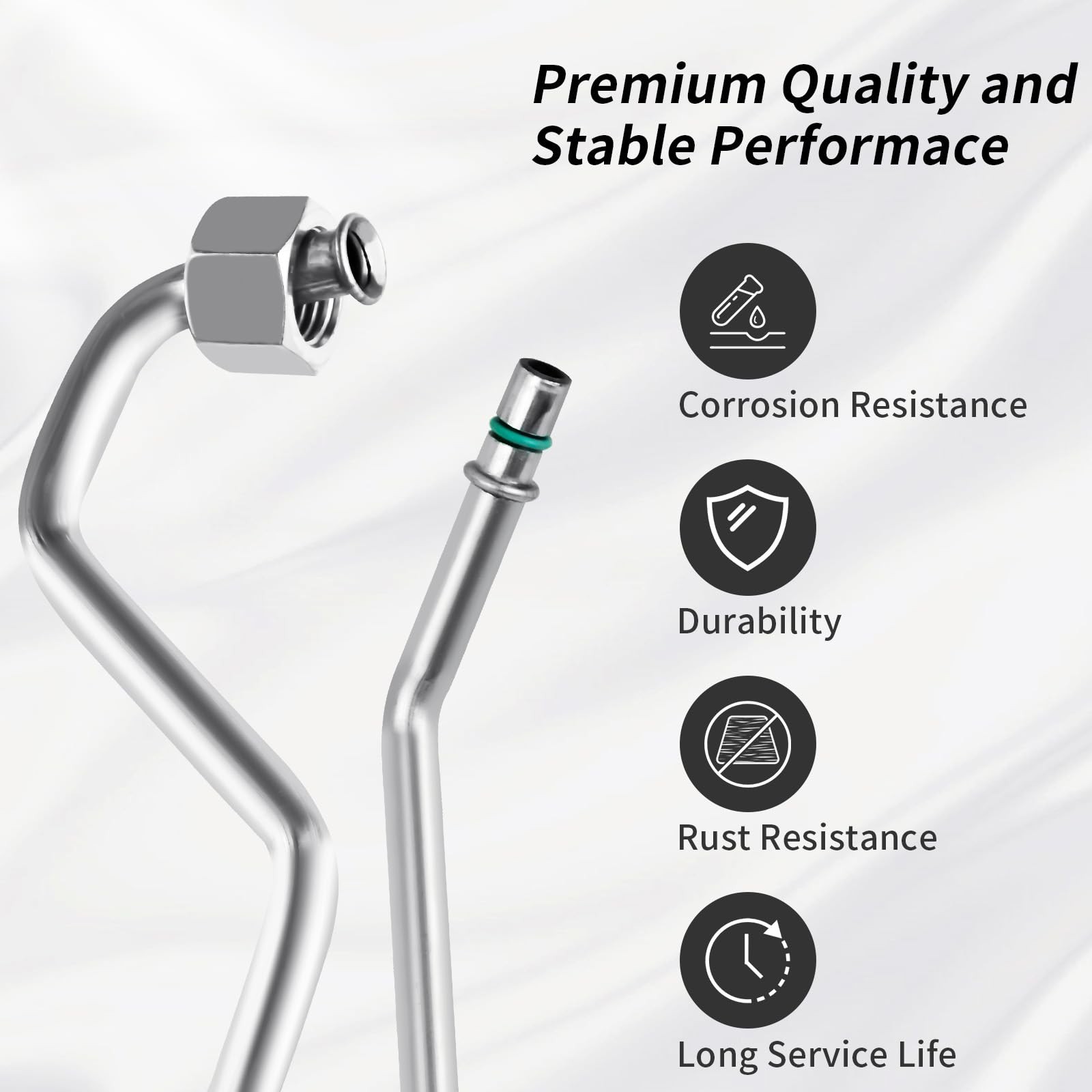 MuHize Power Steering Line Kit Direct Fit for Chevrolet Escalade/GMC Yukon 2…