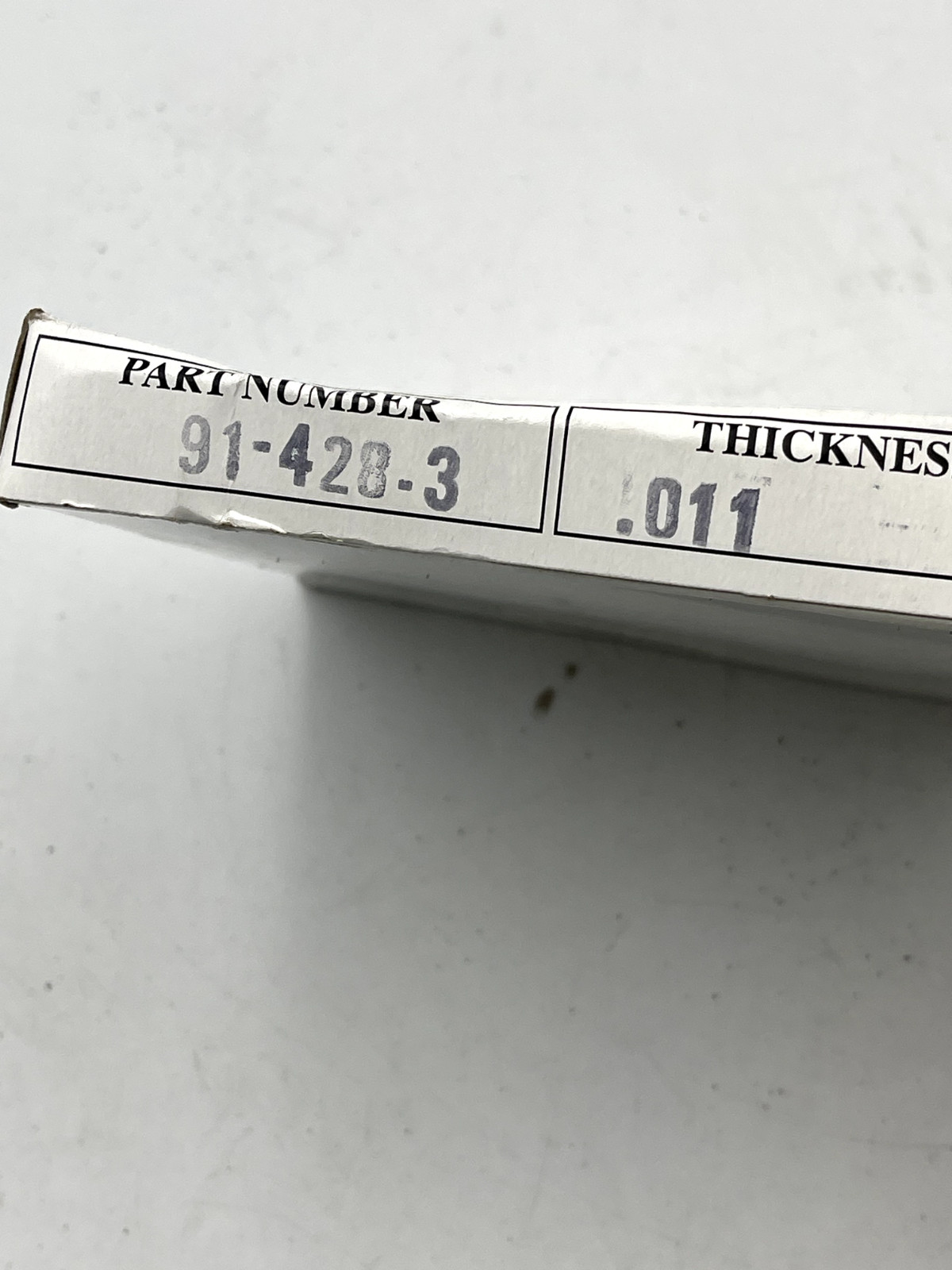 SPI 91-428-3 Feeler Stock Roll: 0.011″Thick x 1/2″ x 25ft High Carbon Steel