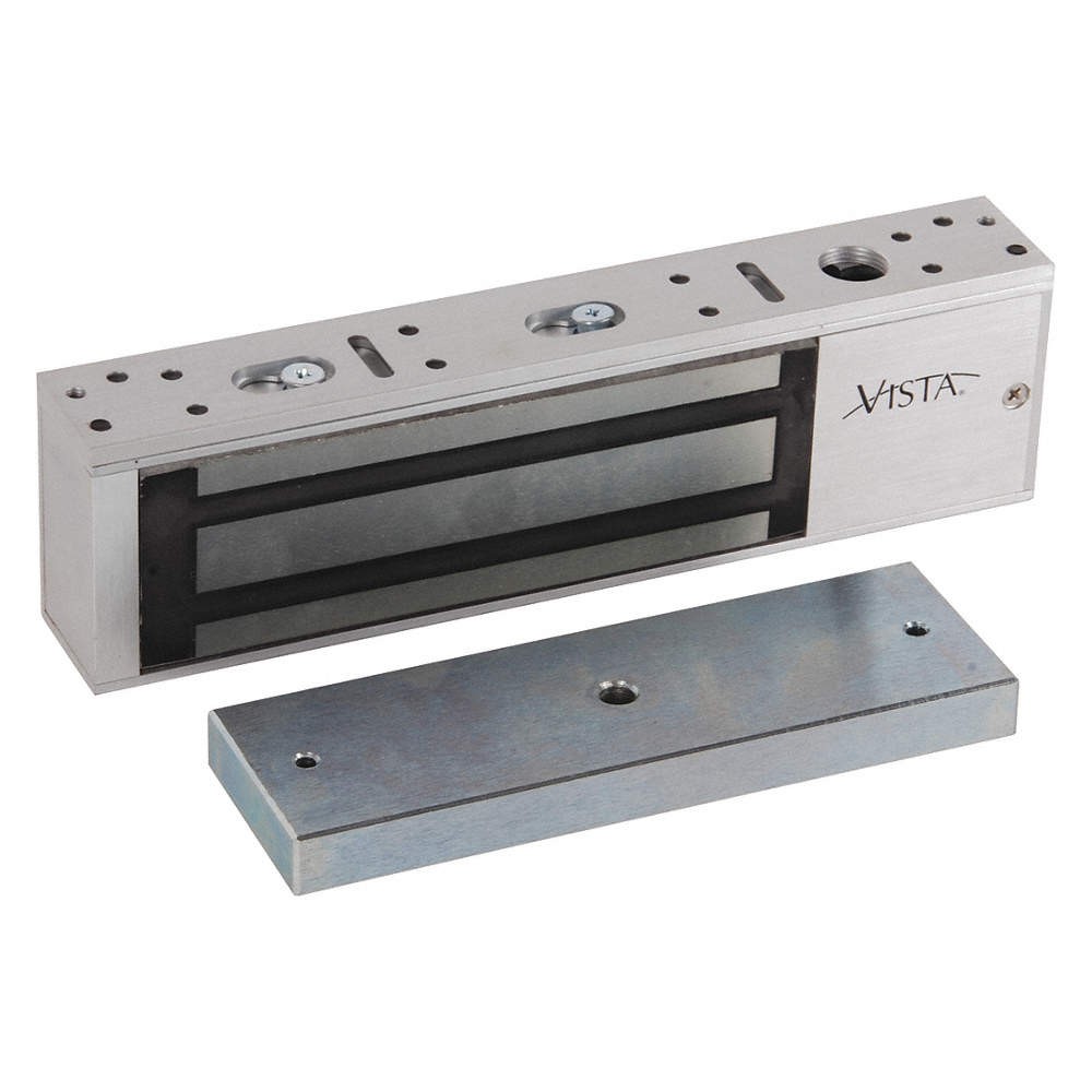 SECURITRON V2M1200 Electromagnetic Lock, 1-1/2″ D Lock Body 483K46