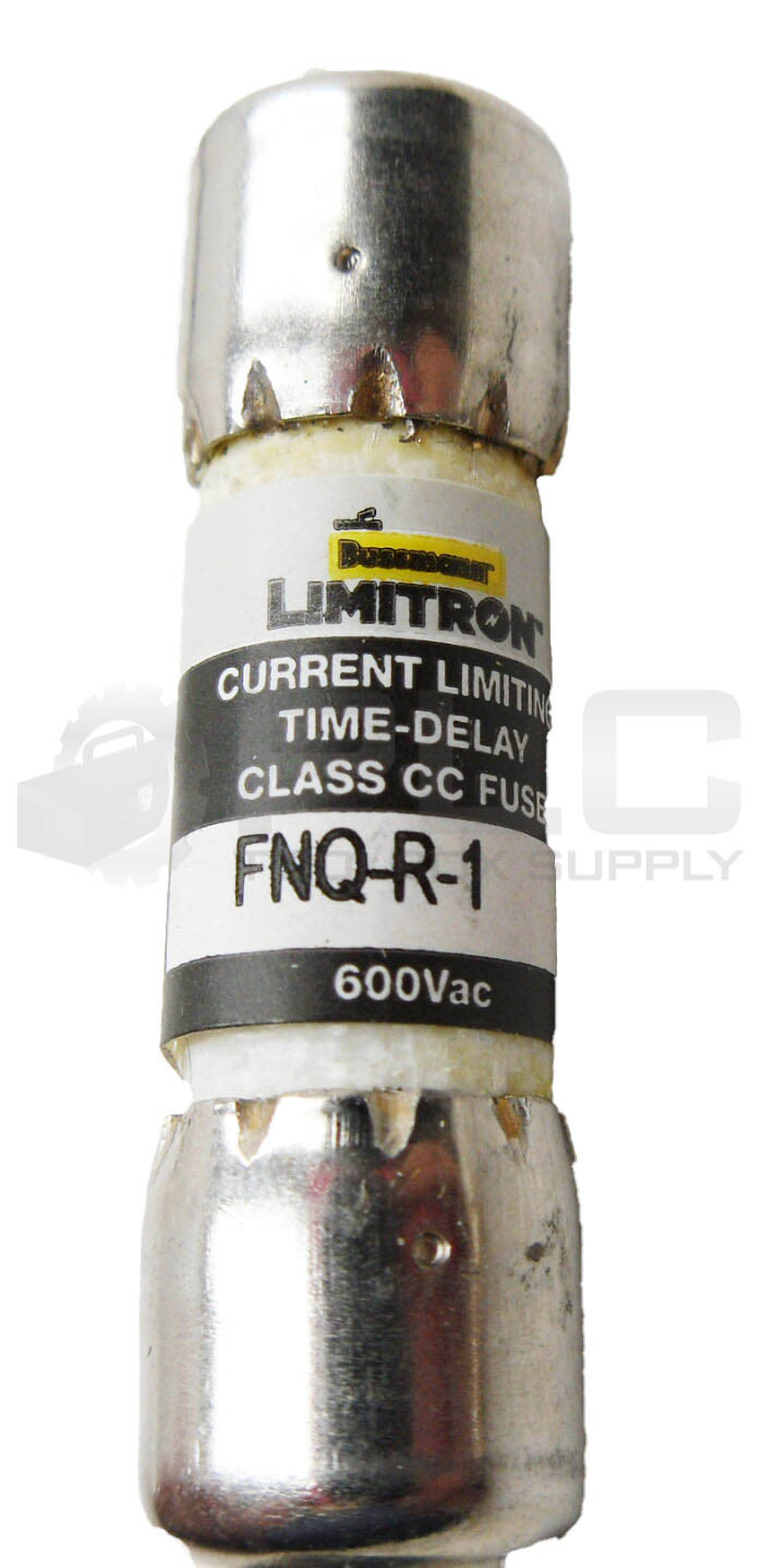 NEW BOX OF 10 BUSSMANN FNQ-R-1 LIMITRON FUSE 1A 600VAC