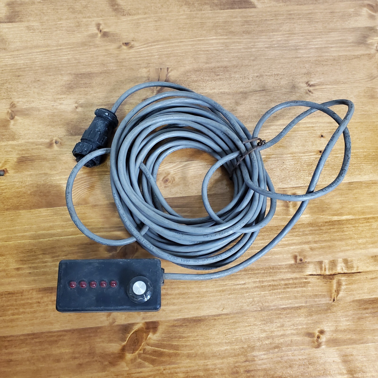 Alpha Wire H1 P/N 1175C 5C / 22 AWG 75C (UL) Type CM or AWM 2576 Lot# 064818