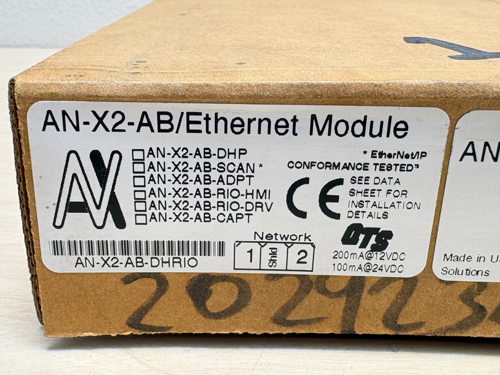ProSoft AN-X2-AB-DHRIO Automation Network Ethernet Bridge Module **SEALED