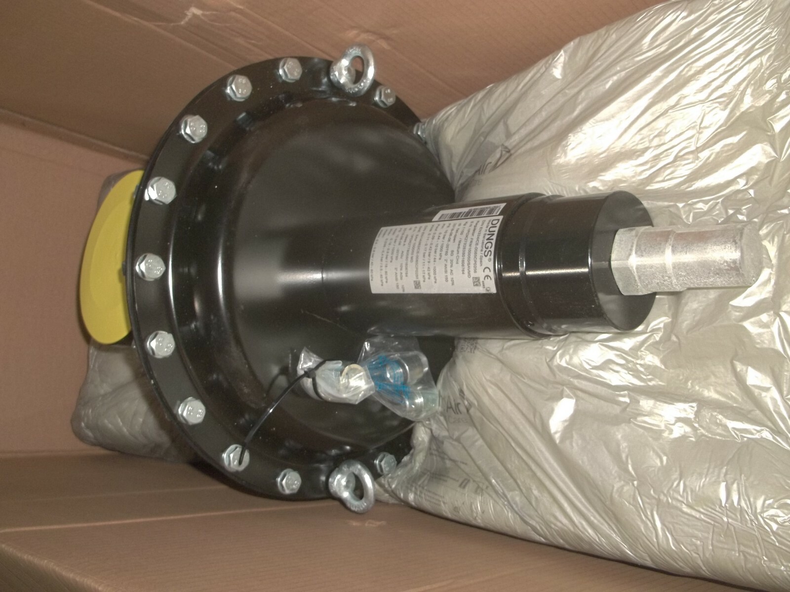 NIB DUNGS FRM100050/SAVMD 273283 GAS REGULATOR 10 BAR 1000 KPA (RHPR)
