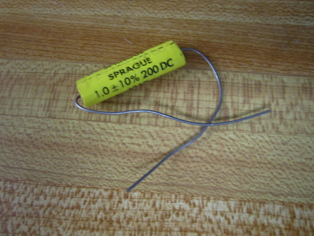 Sprague 431P-200VDC Capacitor 431P200VDC 1.0±10% 200 DC (Pack of 3)