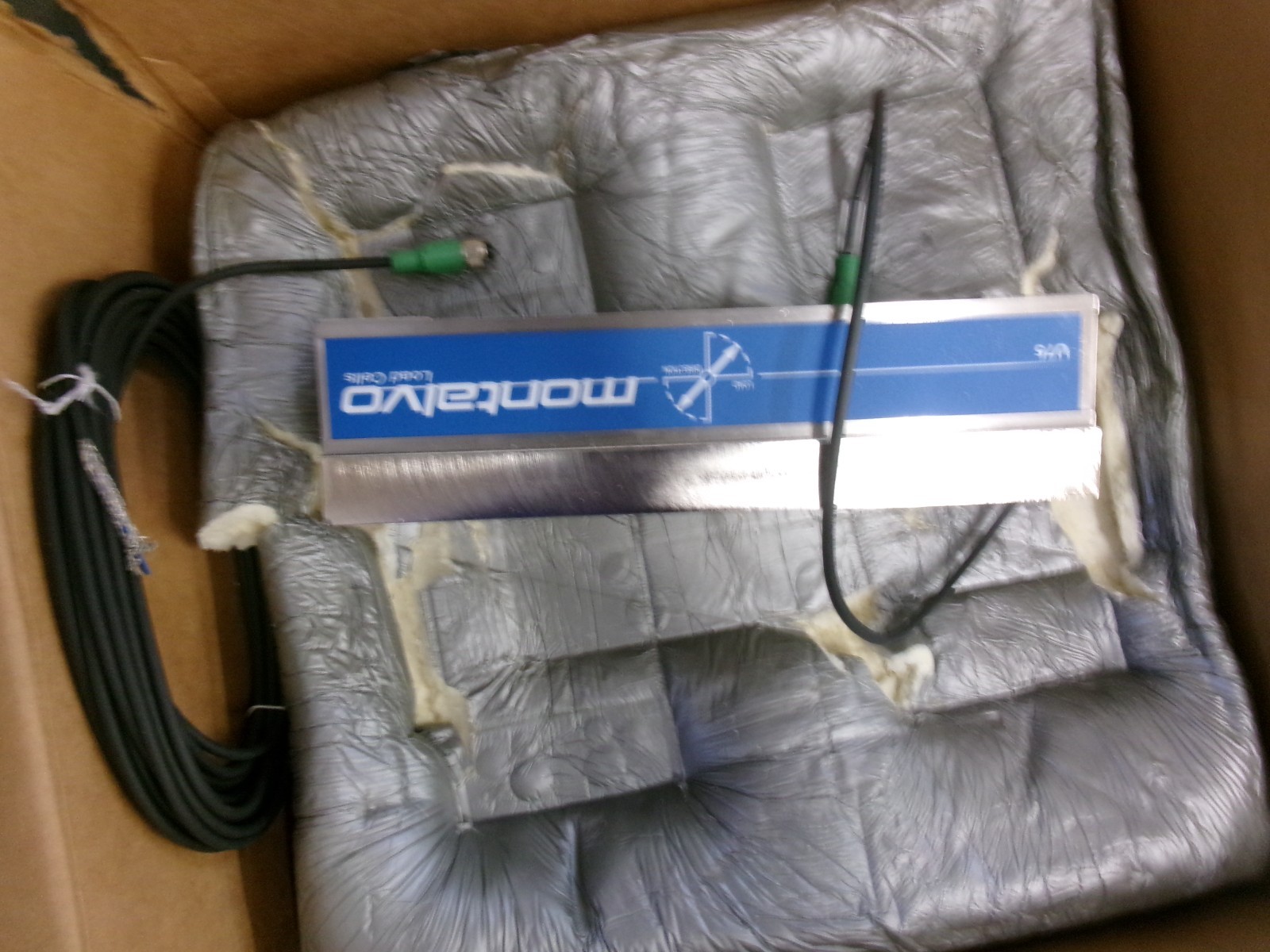 NIB montalvo U75 Pillow Block Load Cell 2500LB 12000713 12500N U75-2500 #1