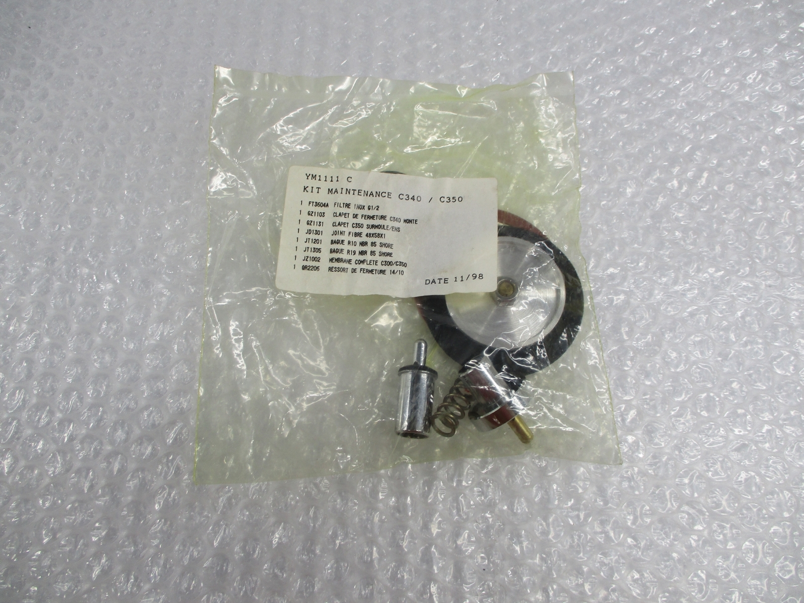 INDUSTRIAL SPARE YM1111-C KIT NSNP