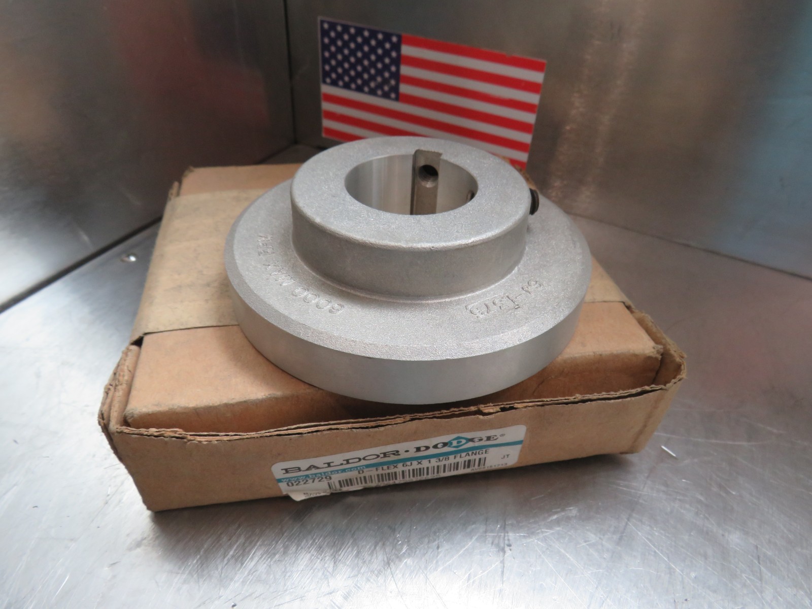 Dodge 022729 D-Flex 6J x 1-3/8 Flange