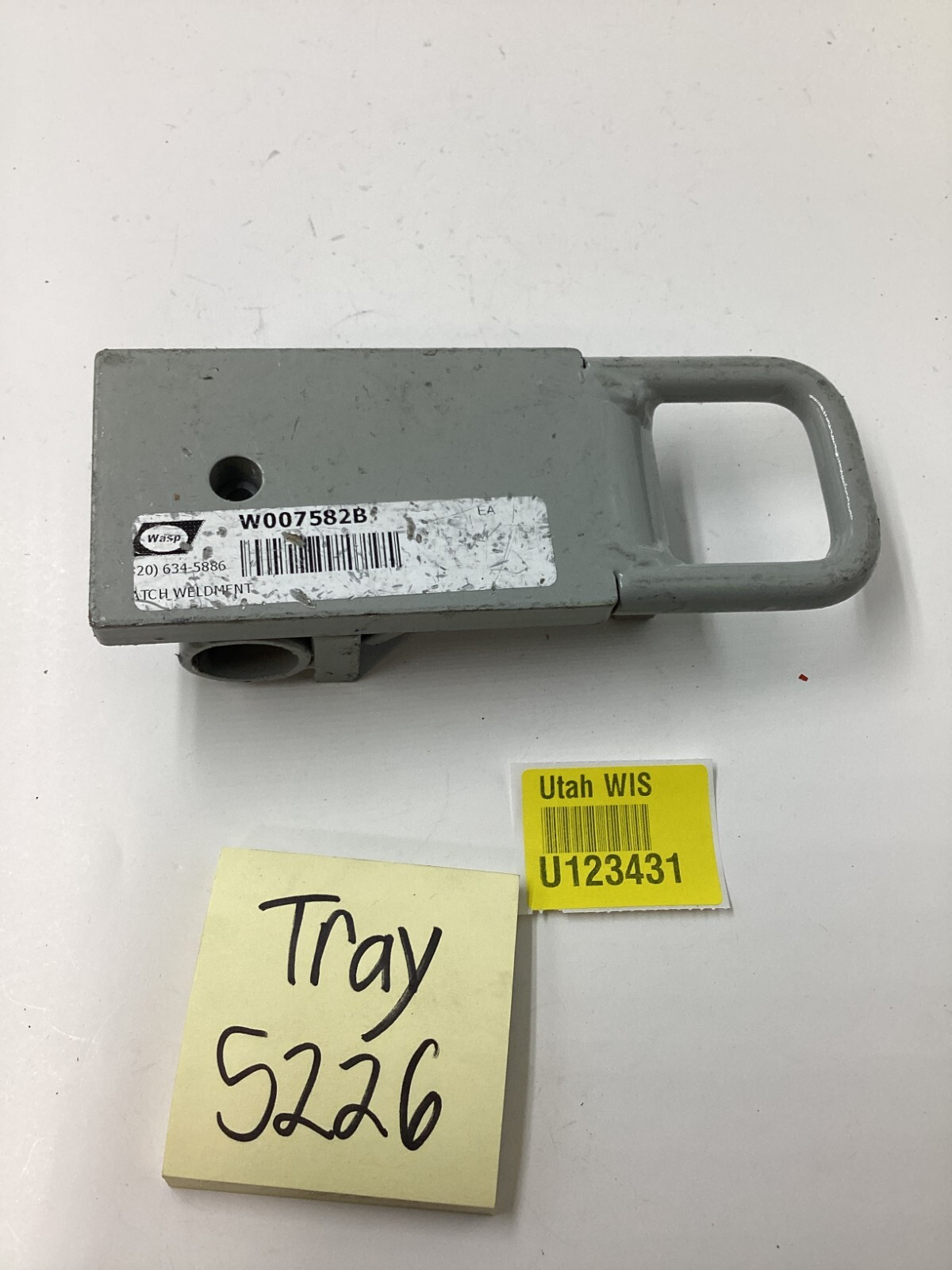 Wasp Tow bar Latch Weldment 0.99 in Pin Hole W007582B