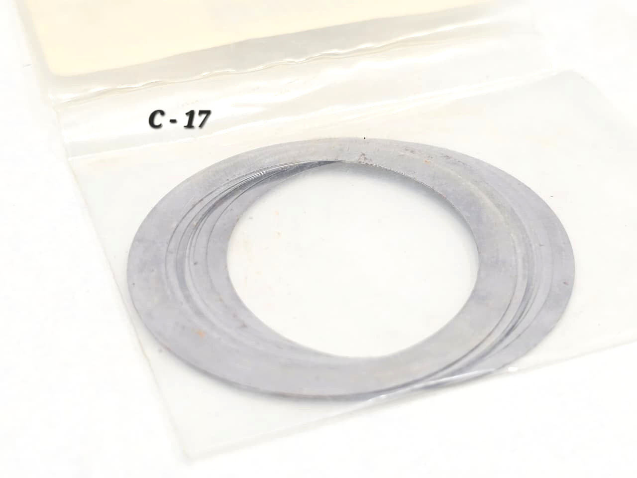 MCMASTER 10 PER/PK 988-SPR STL 40X50X1 SHIM RINGS SPRING STEEL 30171333-1 40PCS
