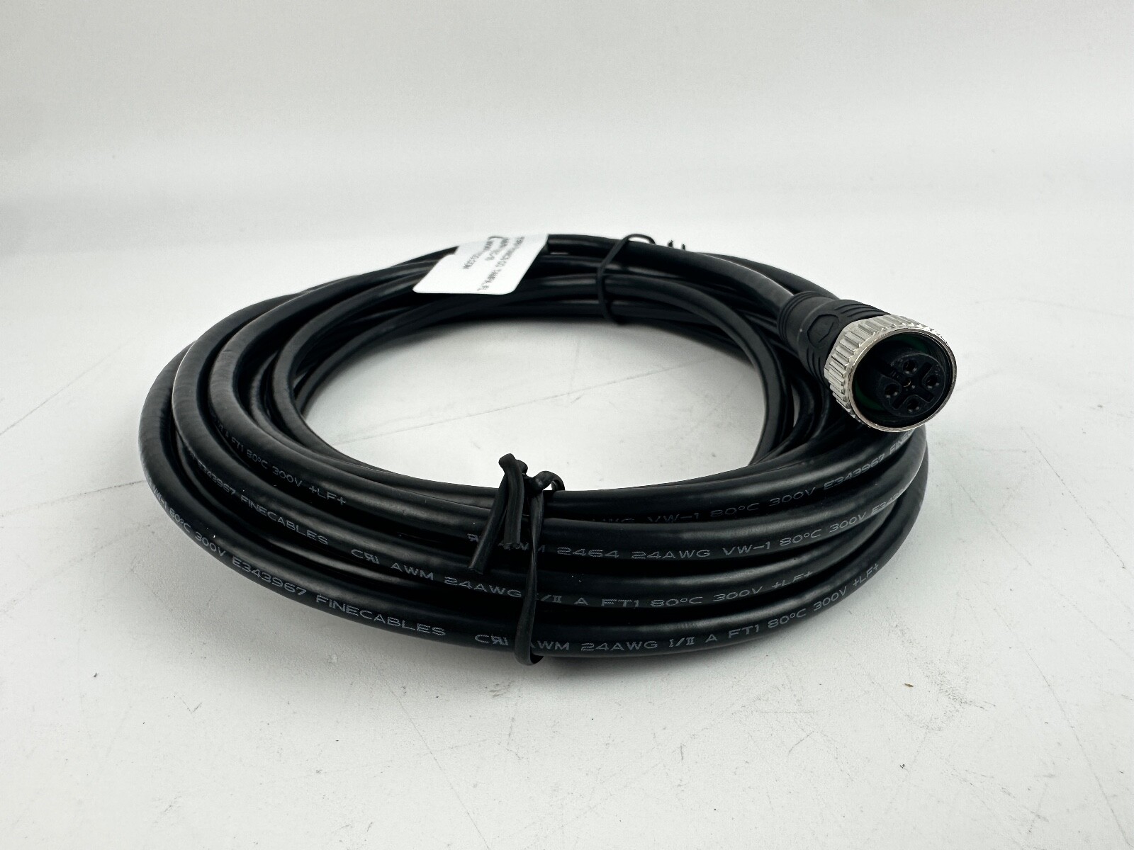 TRI-TRONICS 15FT M12 SHIELDED CABLE GSEC-15 *FREE SHIPPING*