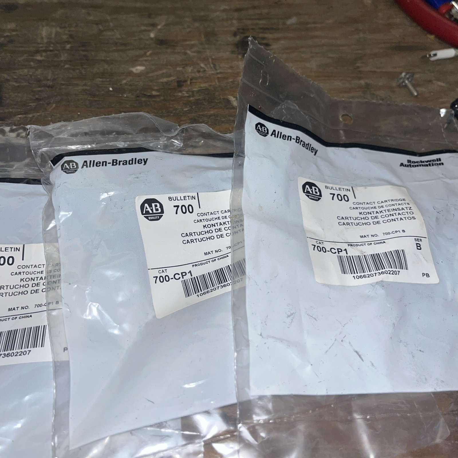 Lot Of 4-Allen Bradley #700-CP1, HEHI-2715