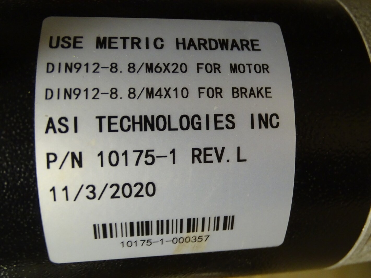 ASI Drives Transaxle 24V 21:1 Ratio w/ Motor 10175-1 , 4N40