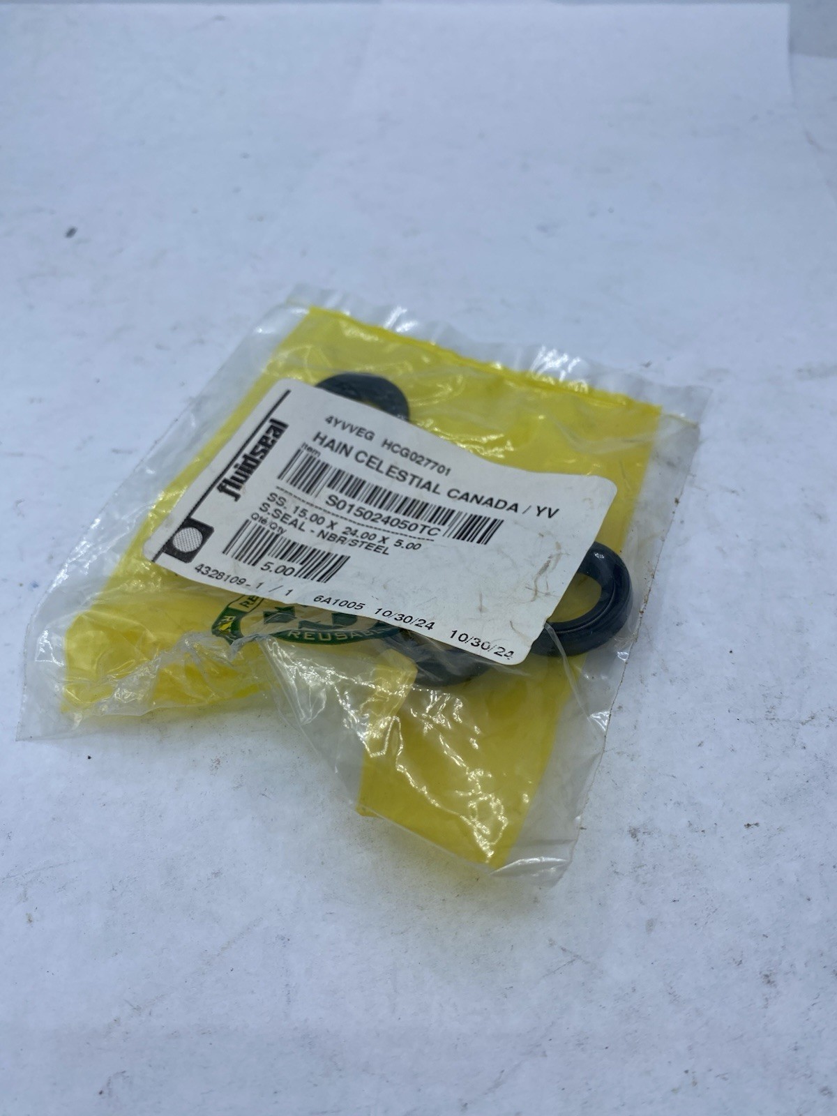 Lot Of 3 FLUIDSEAL Industrial Seal S015024050TC 15.00. 24.00. 5.00.