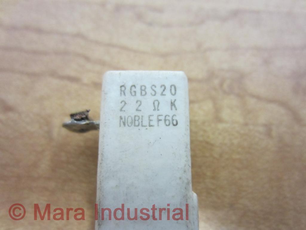 Noble RGBS20 Resistor 22ΩK (Pack of 3)