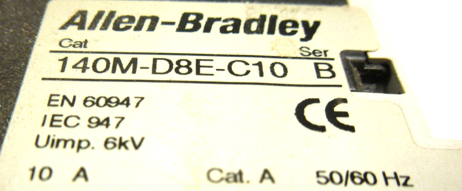 NEW ALLEN BRADLEY 103S-BTDJ2-DC10C /A STARTER 140M-D8E-C10 /E 100-C12D*10 /A