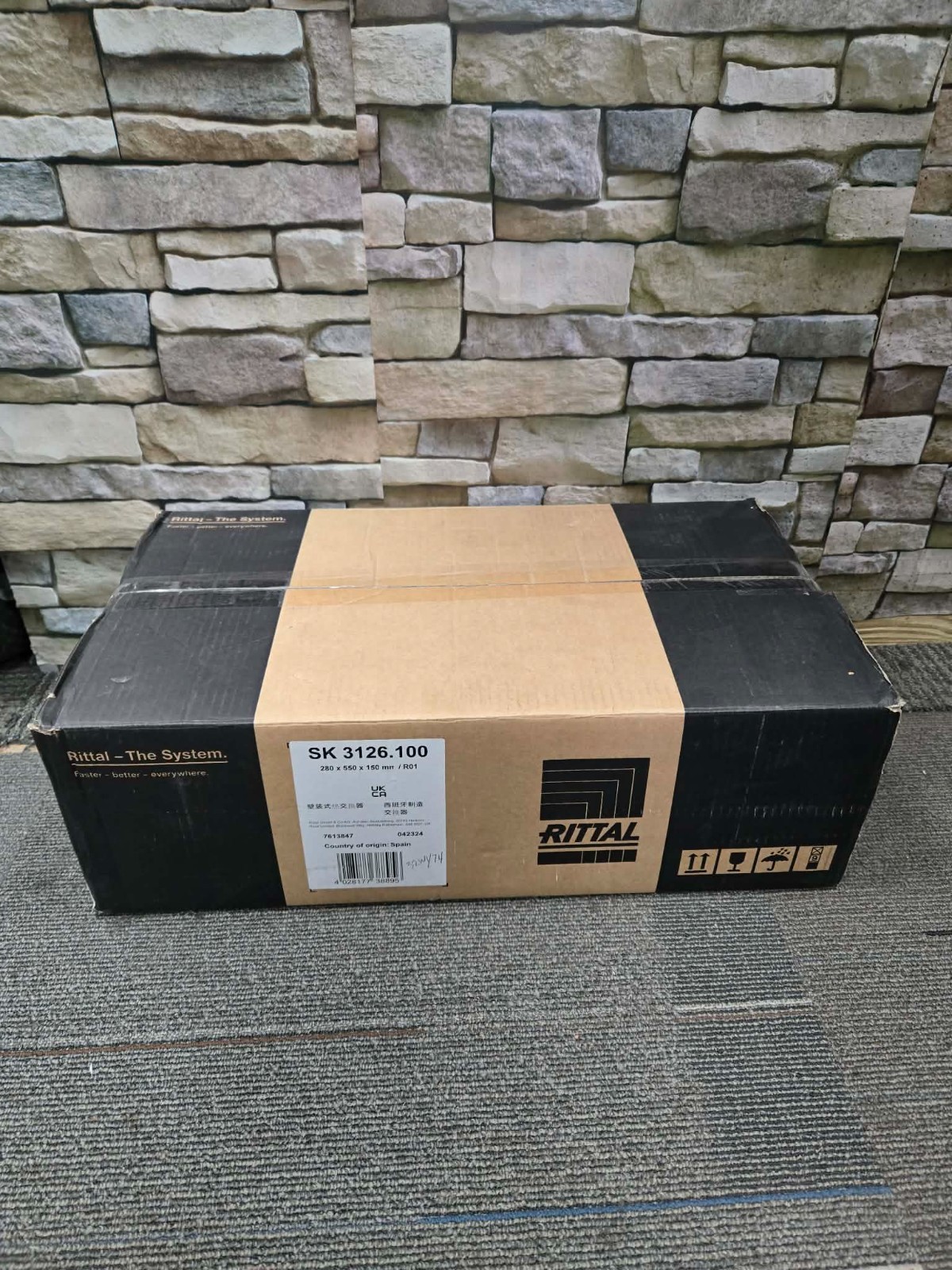 Rittal Top Therm SK3126.100 Air Heat Exchanger 230V, 50/60Hz IP54 50/60W