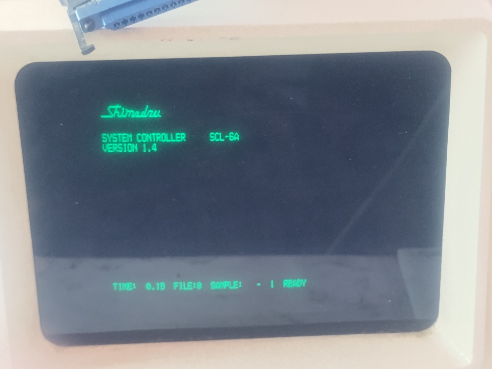 Shimadzu SCL-6A System Controller for Chromatography HPLC W/ Data Cables
