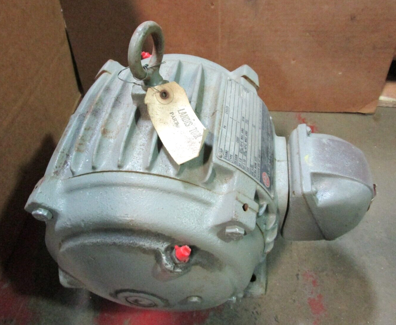 US Electrical Motors 3/4 HP 3 PH 182U Frame 208 Volts 1155 RPM 51210LR