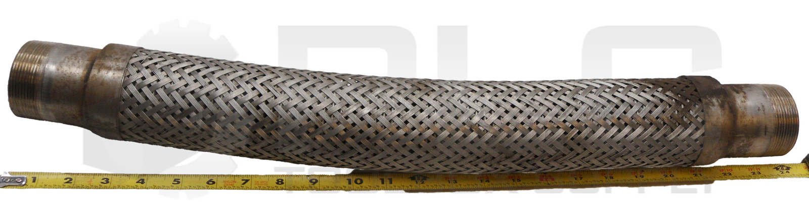 23-3/4″ FLEX HOSE STAINLESS STEEL FLEX HOSE 2-1/4″ OD
