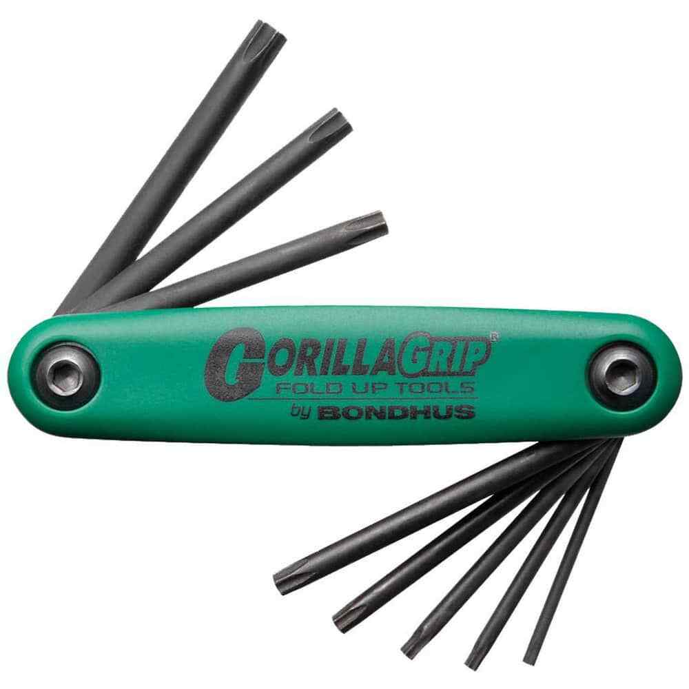 Bondhus 8 Piece Torx Key Set with Fold-Up Handle