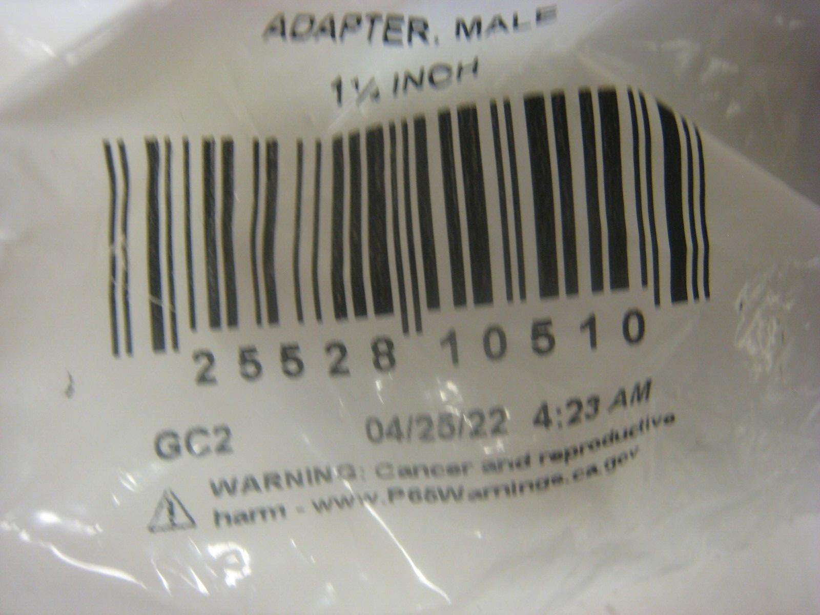 4 -LASCO 1- 1/4-inch x 1- 1/4-inch Schedule 80 PVC Insert/MPT ADAPTER 22541 USA