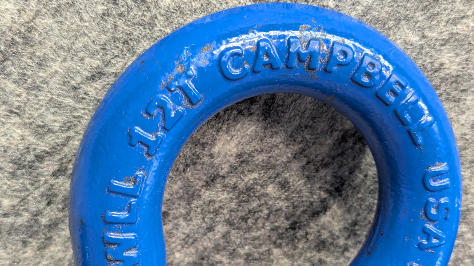 3 New Campbell Multi Purpose Blue Anchor Shackle Tool 1-1/4″ 12 Ton WLL A9USAHS