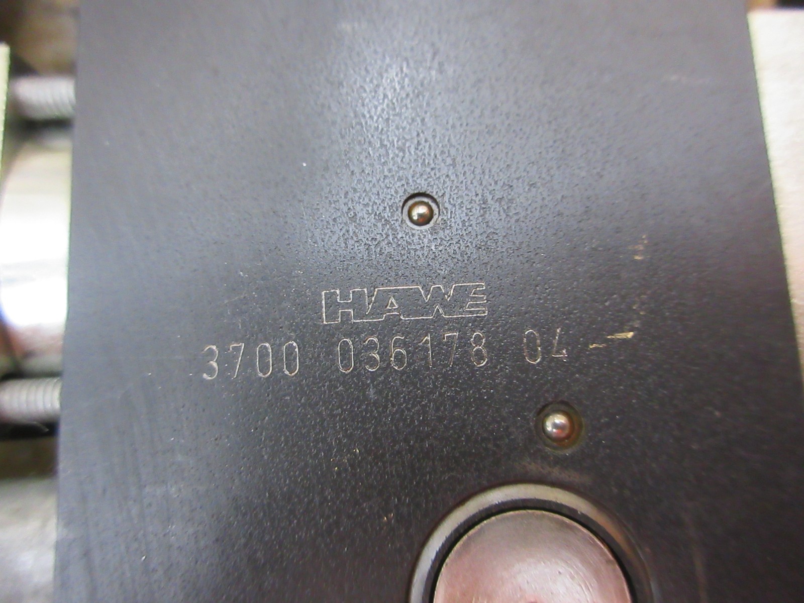 GILDEMEISTER TWIN 32 HAWE 3700 036178 04 NSMD2D307/MK-MM/GRK/B2-X24 VALVE
