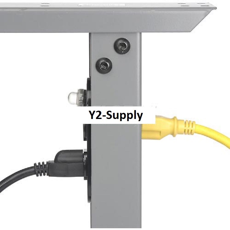 NEW 60″W X 30″D Maple Butcher Block Safety Edge Work Bench-Adj Hgt–Gray!!