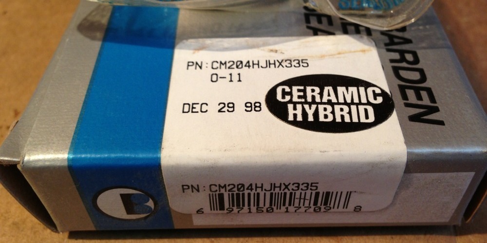 BARDEN PRECISION BEARINGS Ceramic Hybrid CM204HJHX335, LOT OF 5, ShipSameDay