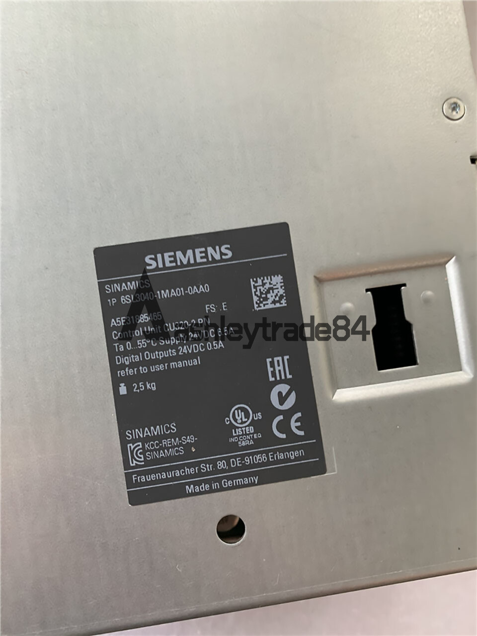 1PC USED Siemens control unit 6SL3040-1MA01-0AA0 6SL3 040-1MA01-0AA0