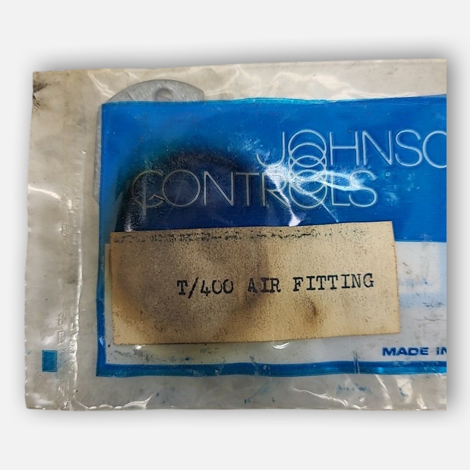NEW SEALED JOHNSON CONTROLS T/400 AIR FTTINGS