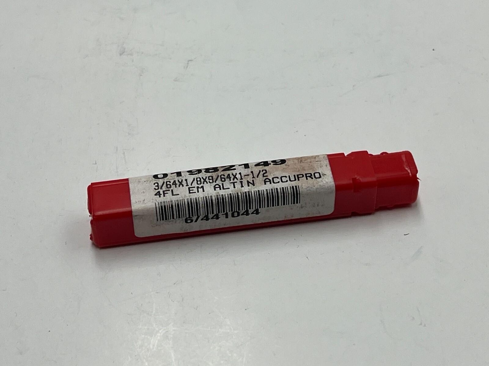 (QTY 3) Accupro Solid Carbide Square End Mill 3/64″ Dia 9/64″ LOC 01982149
