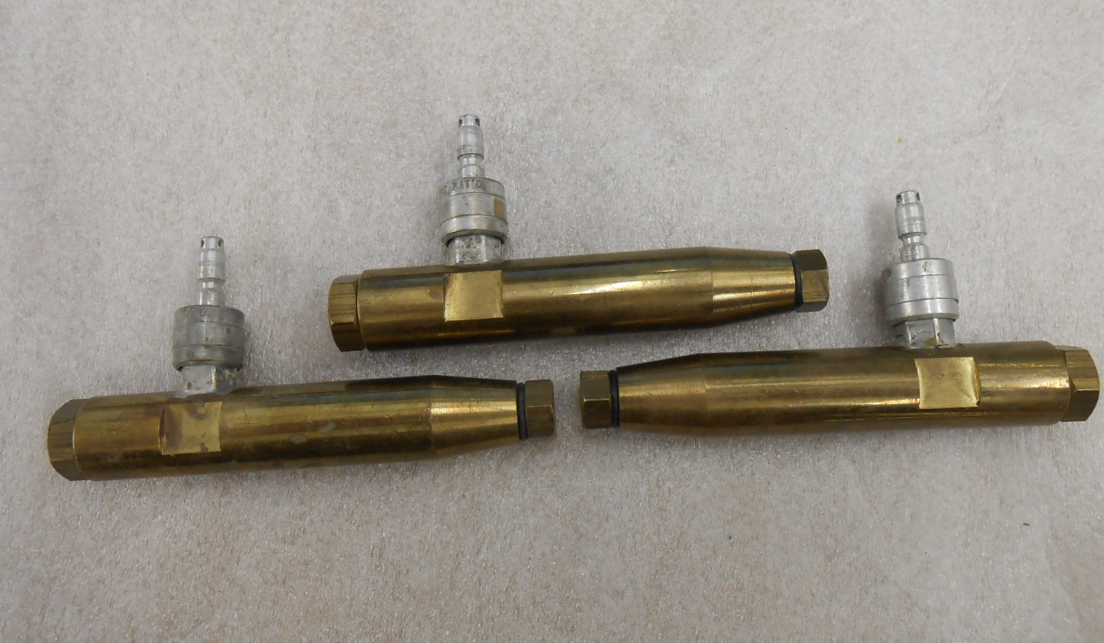 LOT OF 3 PSI PRESSURE SYSTEMS, INC. TRIM SQUIRT NOZZLE WITH .028 #70 JET DISK