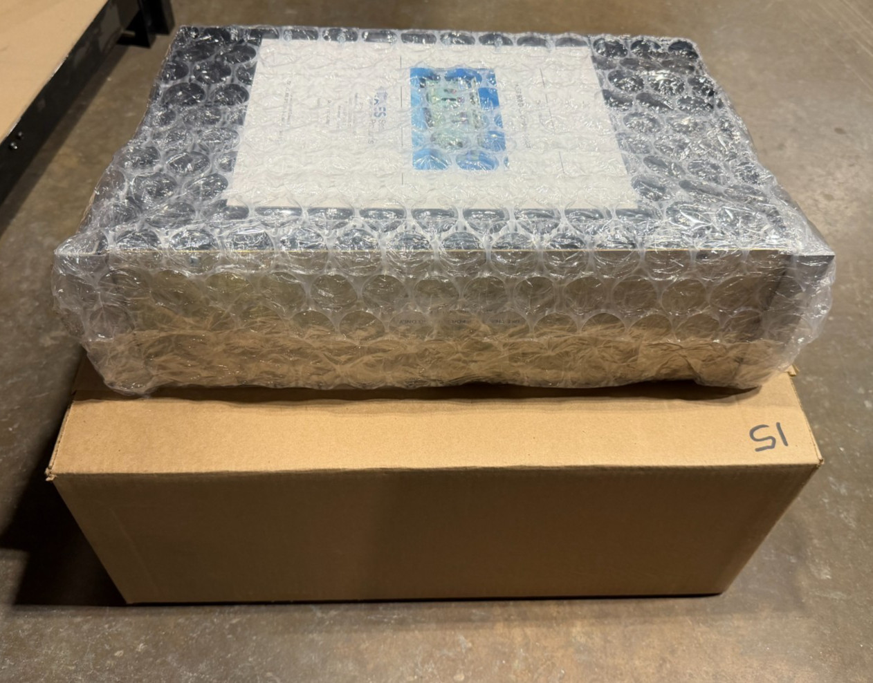AES Corporation 900 door control modular rack 0900 A-27454 , 9 slots(LD3.25)
