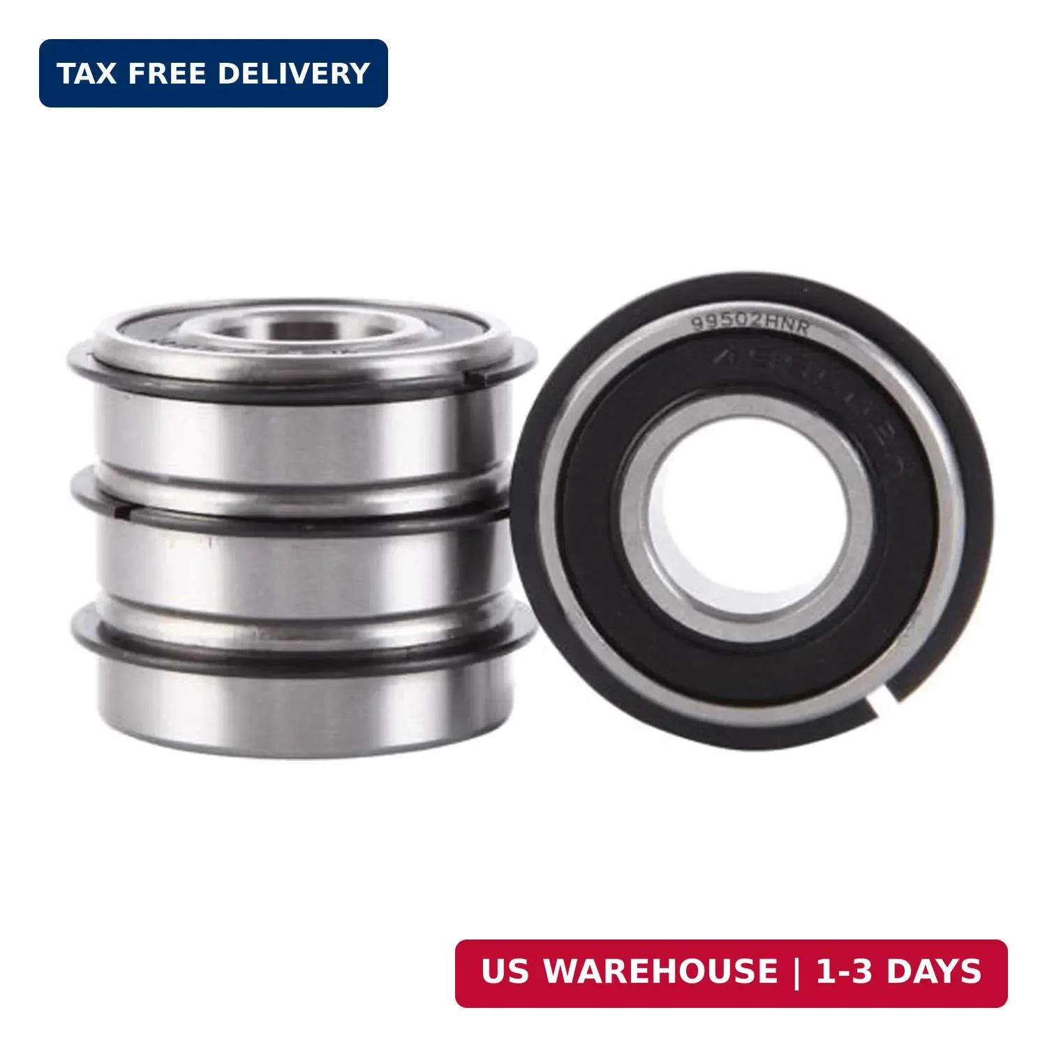 4pcs 99502HNR Go cart Bearing 5/8 Internal Diameter Wheel hub Bearings with snap