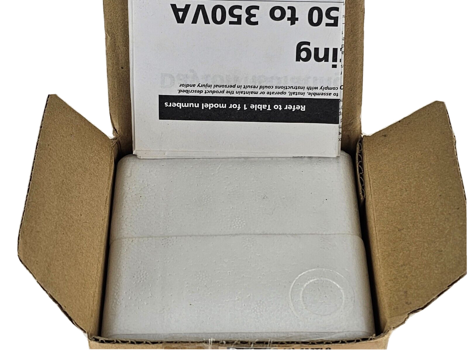 Dayton 4MTL9 Isolating Control Transformer, 50VA, 277VAC In, 120VAC Out NEW