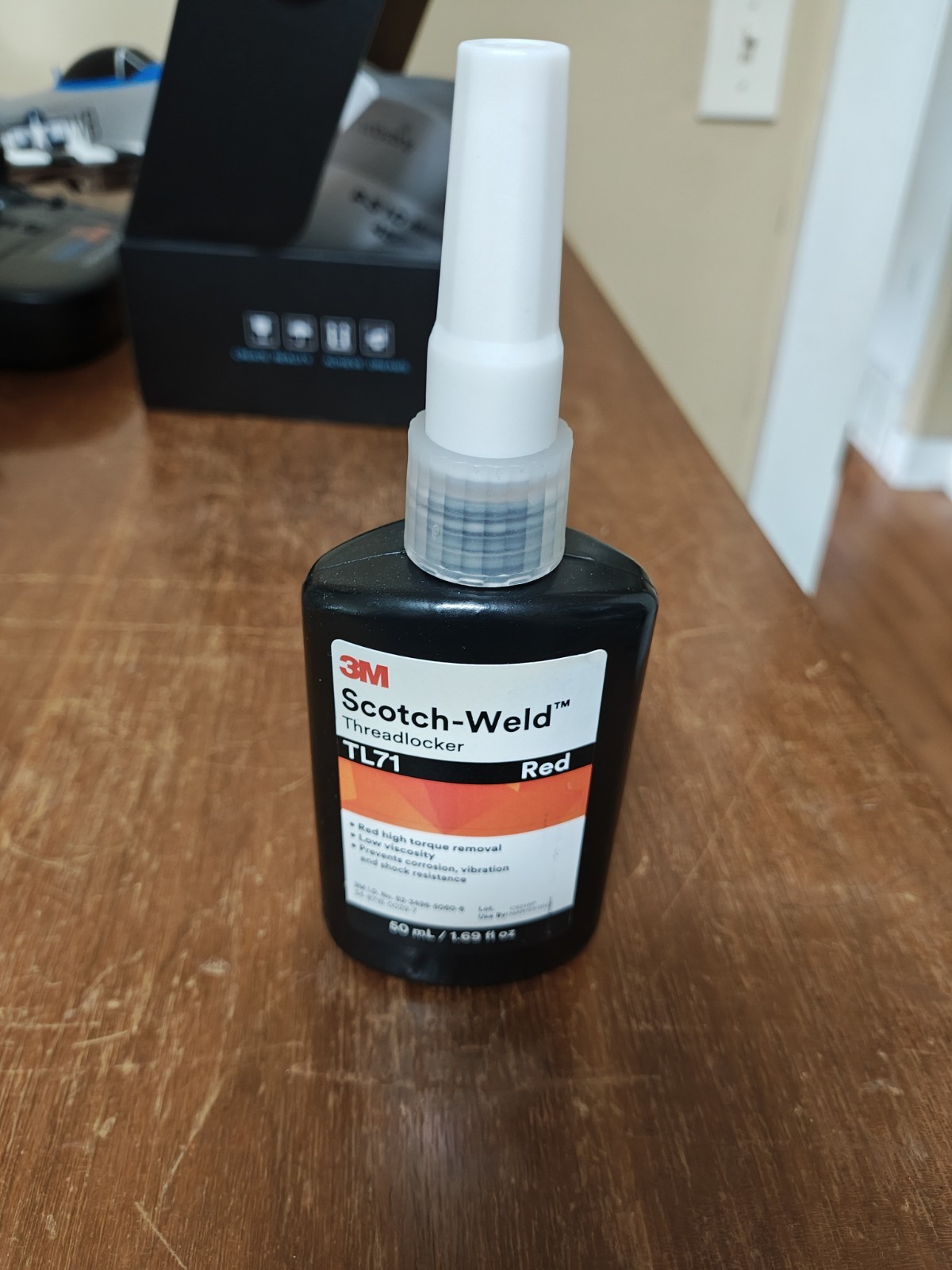 3M Scoth-Weld Treadlocker TL 71 Red 50mL