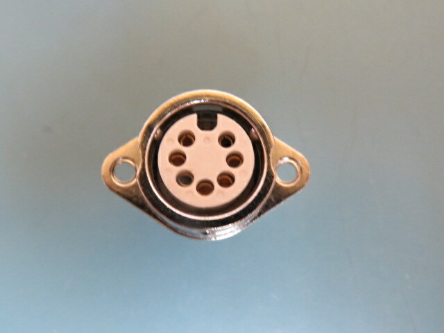 BLP COMP L1904C/7/LPCS/AU Qty of 4 per Lot CIRCULAR DIN CONNECTOR; 7 Contact(s