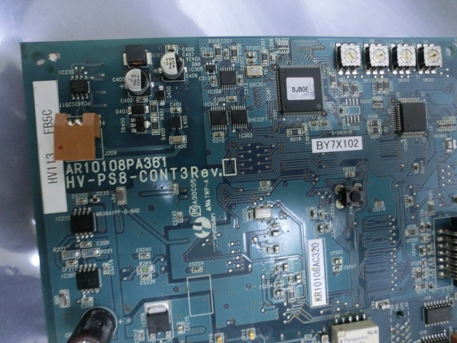 Kyosan HV-PS8-CONT3 AR10108PA361 Board,Used,Jp~A125